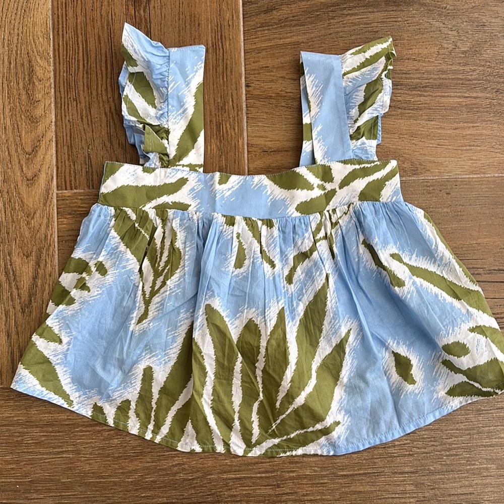 Girls Tanya Taylor jungle print tank N/WOT